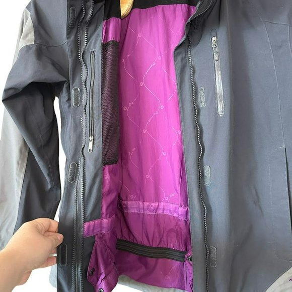 Marmot Purple Polyester Kate Outdoor Full Zip Vest Womens L - Picture 2 of 5